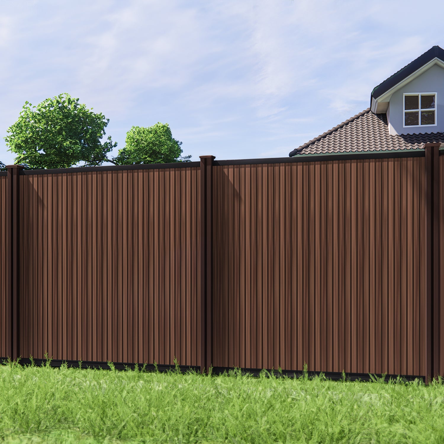 Frontline 6'x6' Composit Fence Set