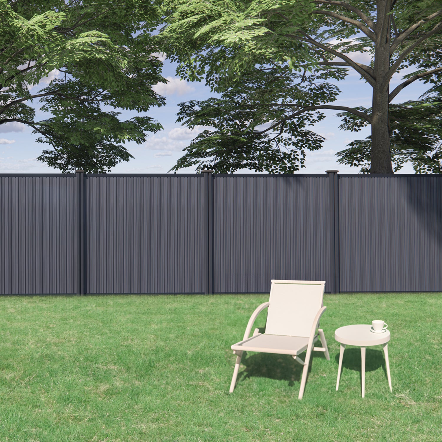 Frontline 6'x6' Composit Fence Set